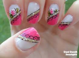 Unhas Decoradas Rosa